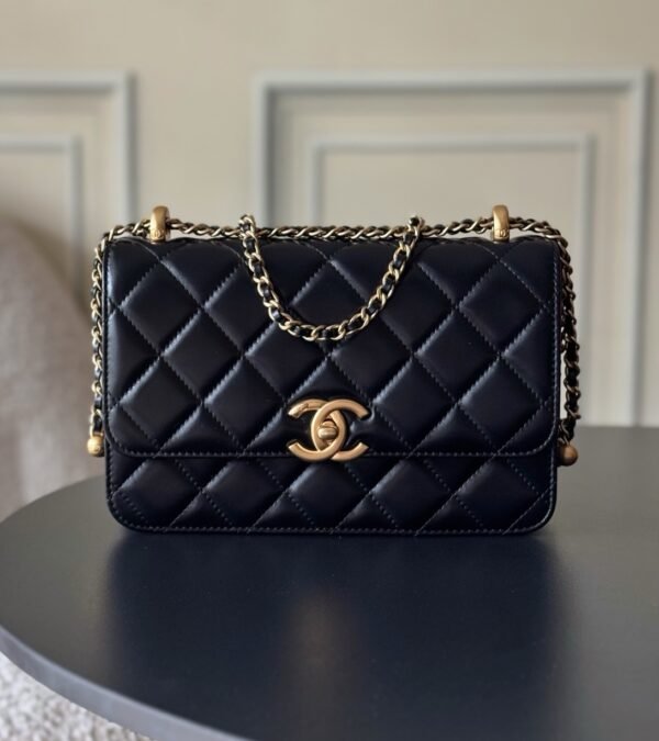 Small Flap Bag Black